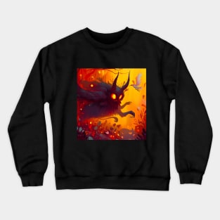 Cute Monster . Crewneck Sweatshirt